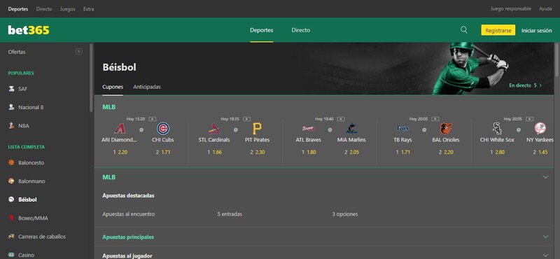 bet365 beisbol